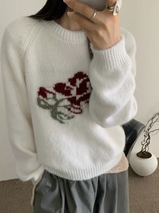 Retro Korean Rose Embroidery L - đánh giá và giá Embroidery Rose