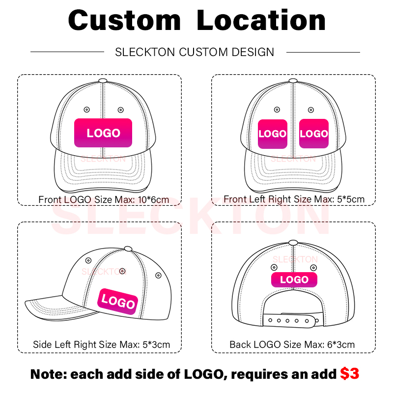 Mũ lưỡi trai bóng chày tùy chỉ - đánh giá và giá Embroidery Design Logo