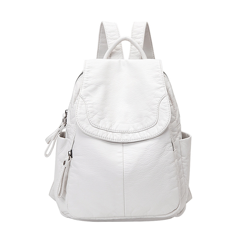 Women's Backpack White Washed  - đánh giá và giá Embroidery Bag