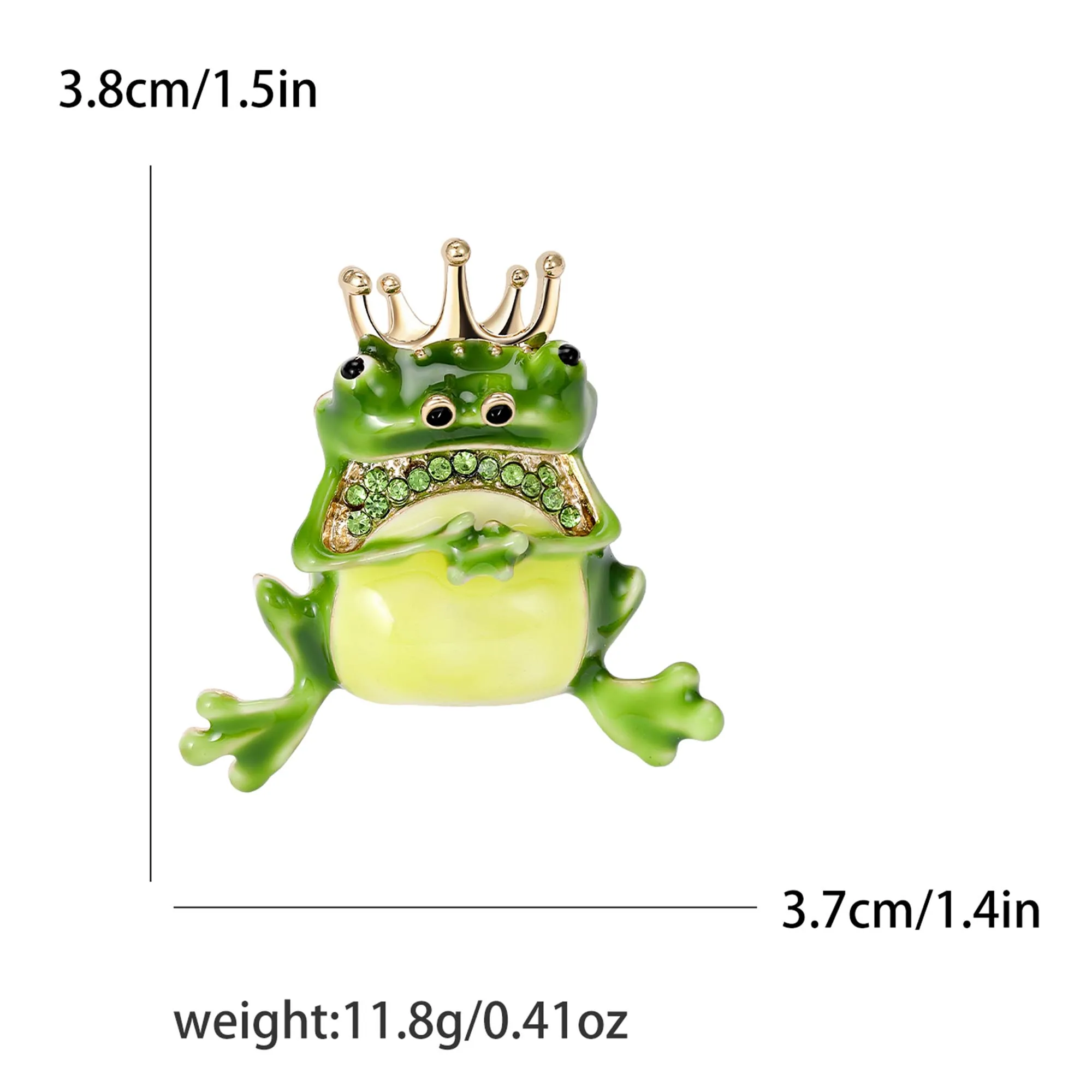 Enamel Frog Brooch for Women U - đánh giá và giá Embroidery Bali