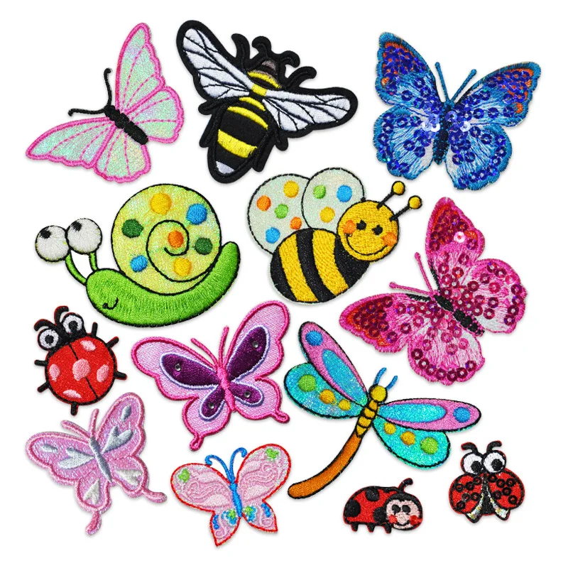 Cartoon Insects Embroidery Pat - đánh giá và giá Embroidery Lady Bug