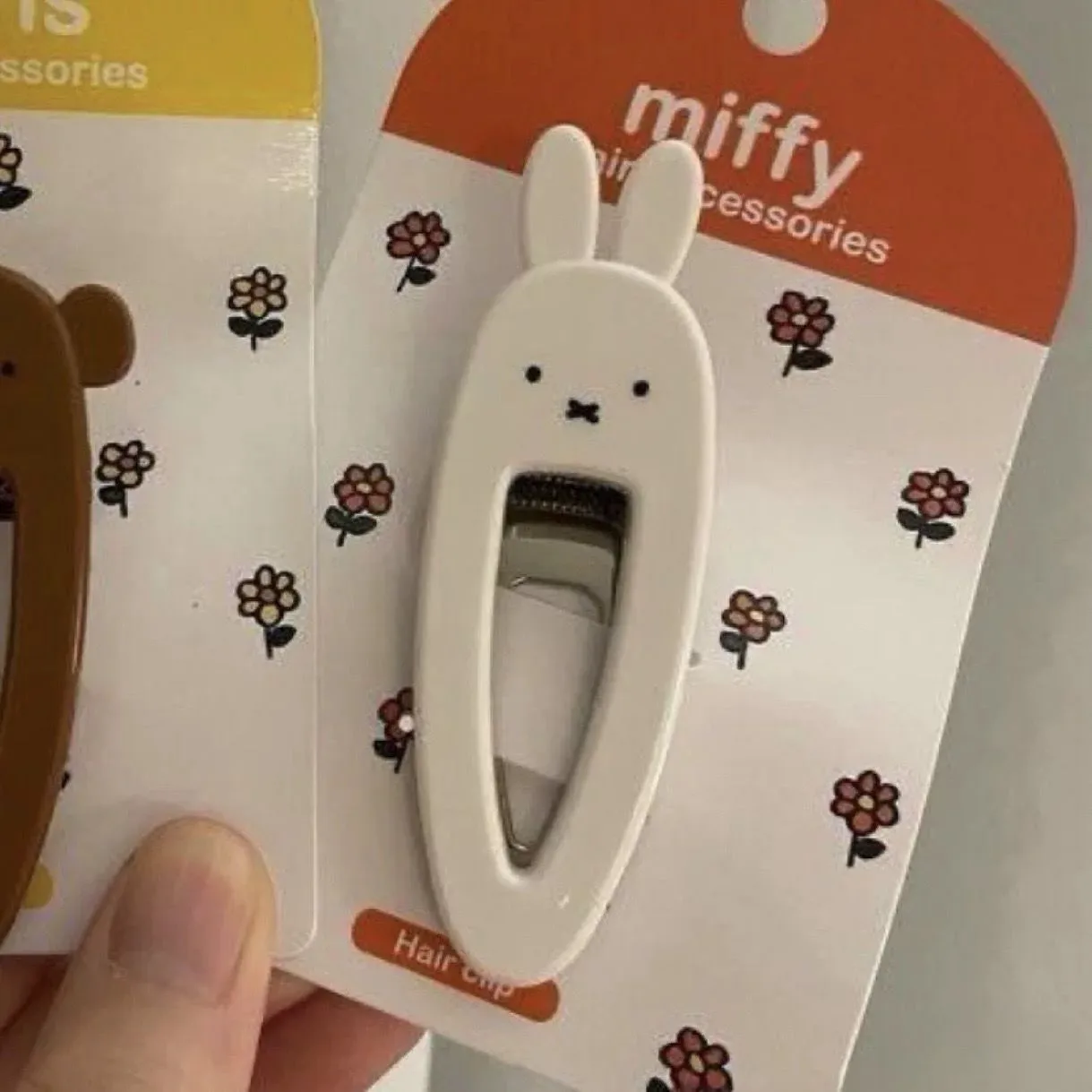 Miffy Rabbit Hair Clip  Sweet  - đánh giá và giá Embroidery Reddit