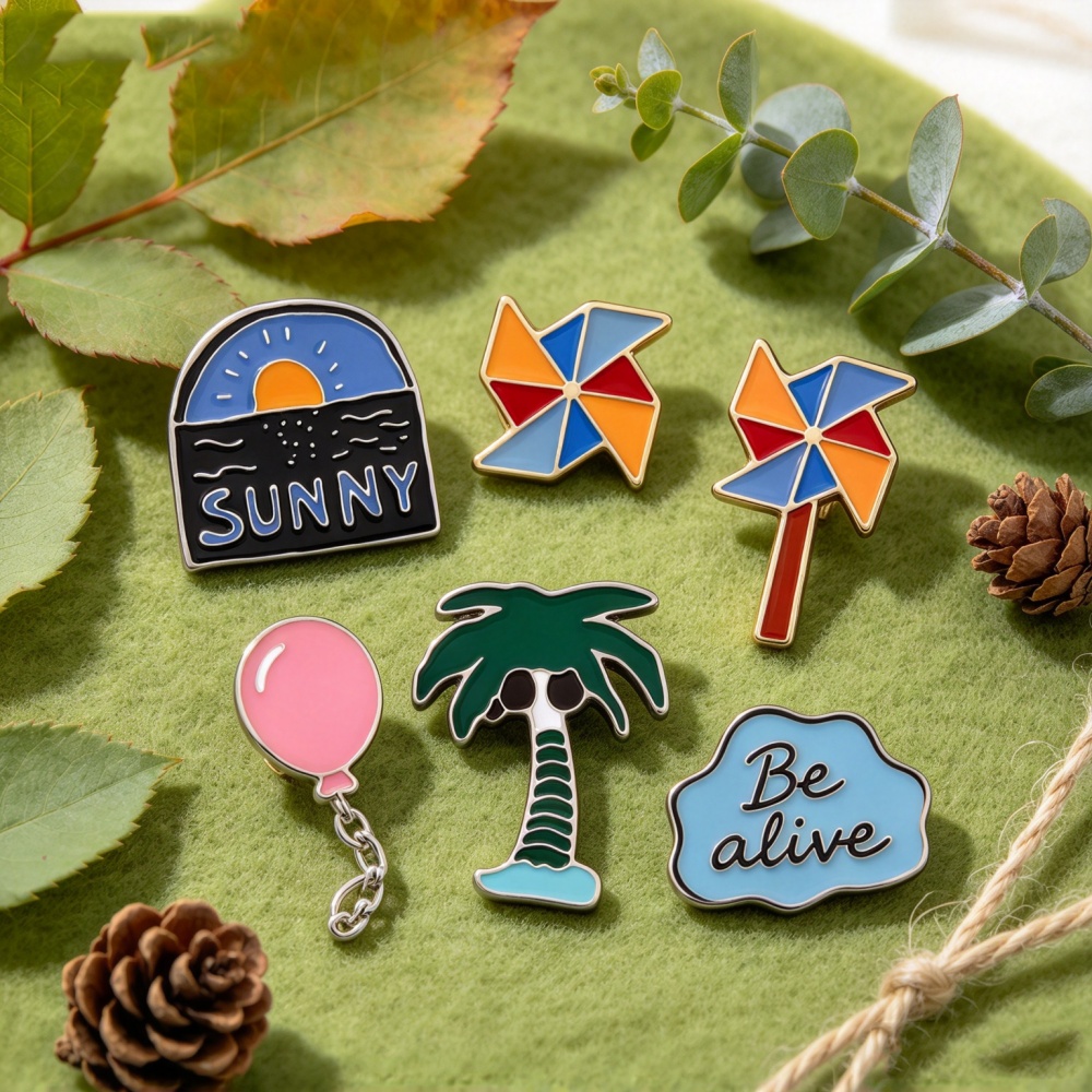 Romantic Sea Sunrise Pins Broo - đánh giá và giá Embroidery Bali