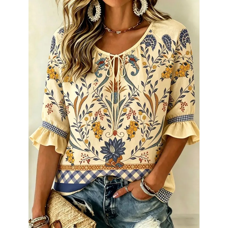Women's Spring Summer 3D Print - đánh giá và giá Embroidery Online