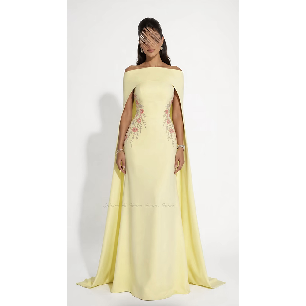 Lemon Yellow Mermaid Evening D - đánh giá và giá Embroidery Yellow Dress